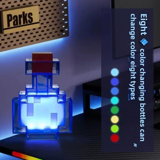 Lootify - MC Night Light LED Rechargeable Color-changing Bottle