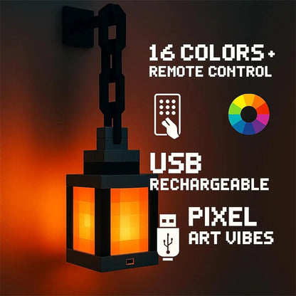 Lootify - MC Portable Lantern 16 Colors USB Rechargeable